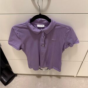 Lacoste women’s Purple Polo Shirt